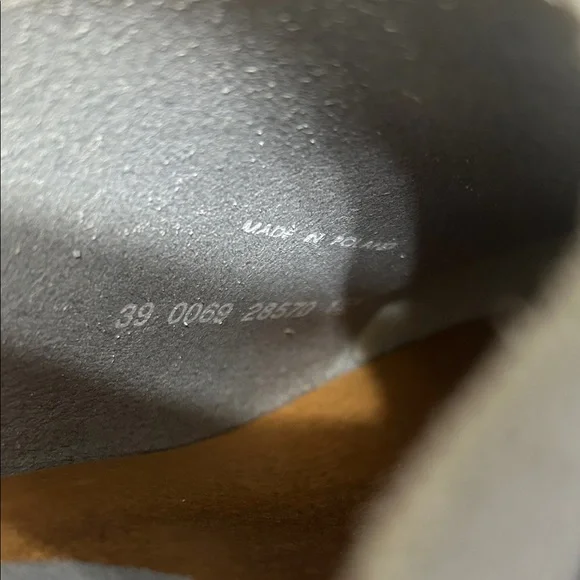 Slate Blue suede Sanita Clogs - Picture 6 of 8